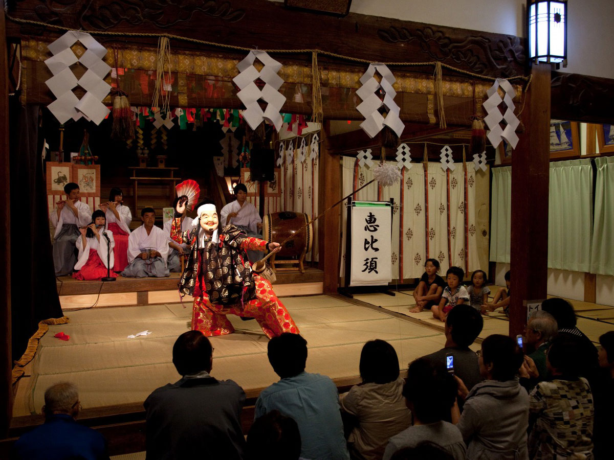 Iwami Kagura Traditional Dance