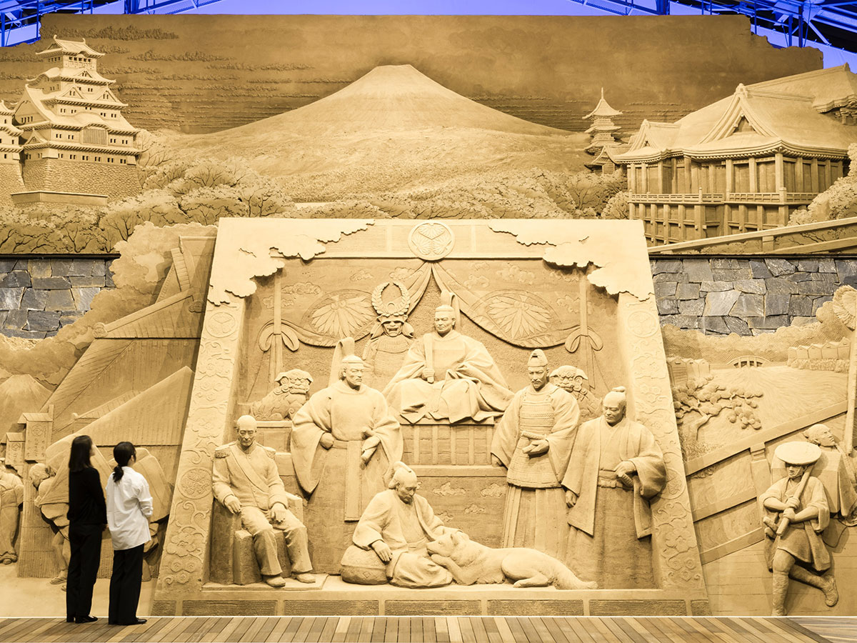 サマピ会場の石と砂 Tottori Sand Dunes, The Sand Museum | CHUGOKU＋SHIKOKU×TOKYO (JAPAN)